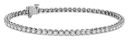 2 carat tennis bracelet