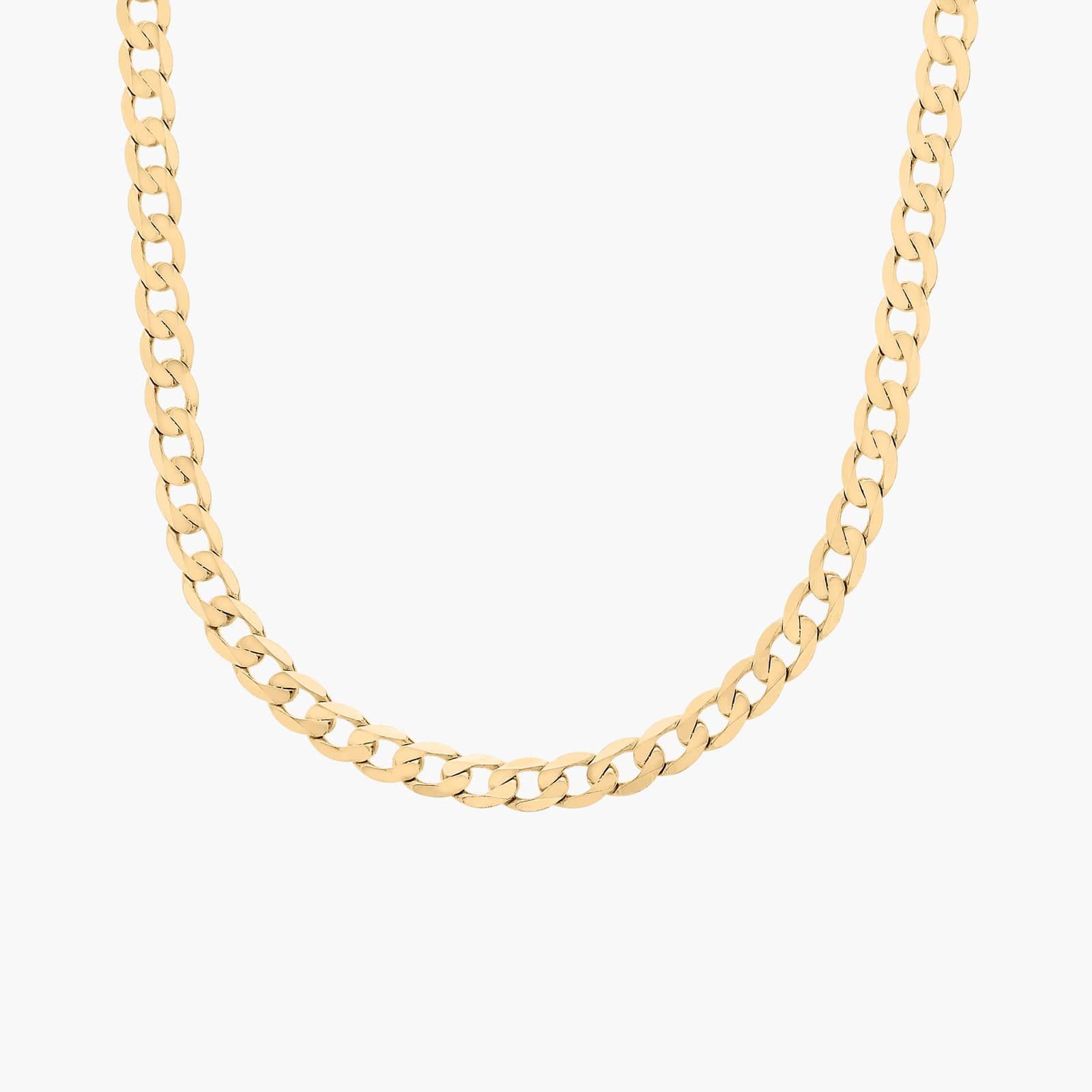 20" Curb Chain in 14k Yellow Gold (2.9 mm)