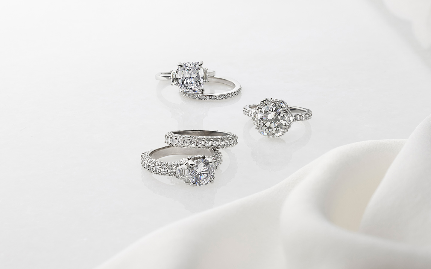 Blue Nile diamond rings