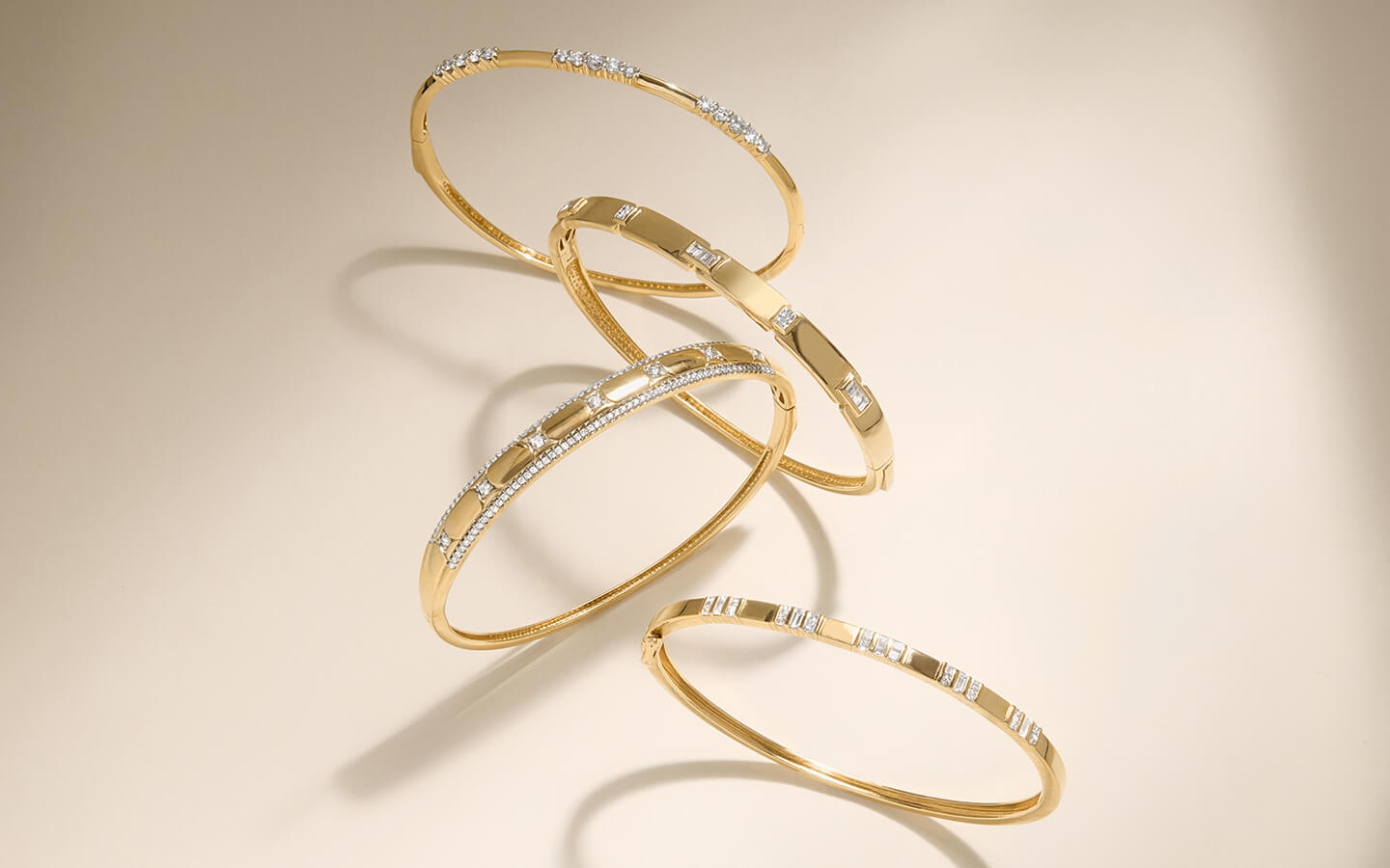 Blue Nile yellow gold bracelets 