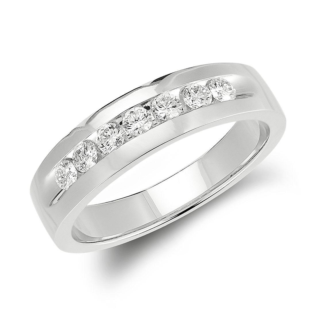 Channel Set Diamond Ring