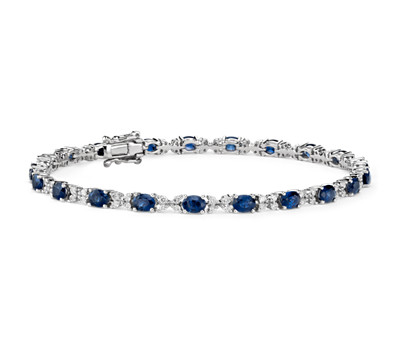 Sapphire and Diamond Bracelet