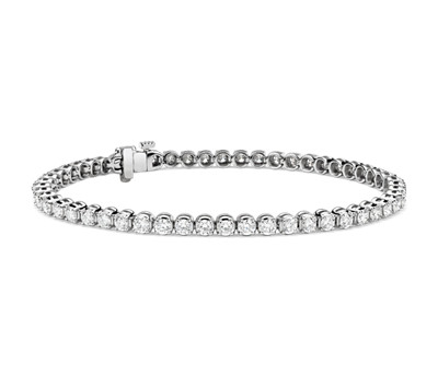 Diamond u0026 14k White Gold Tennis Bracelet