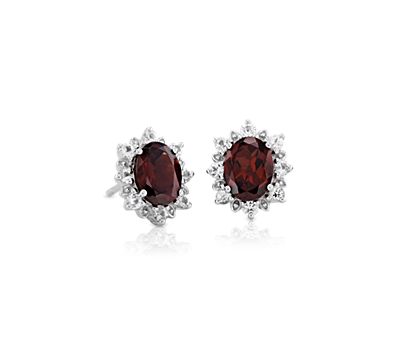 Garnet earrings 