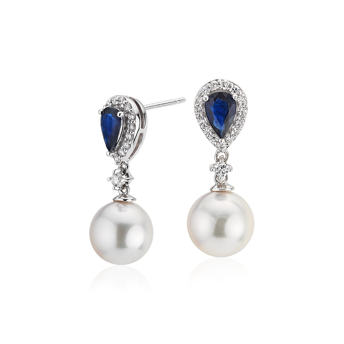 Classic Akoya Cultured Pearl Drop Earrings