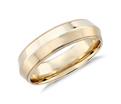 Monique Lhuillier Polished Knife-Edge Wedding Ring