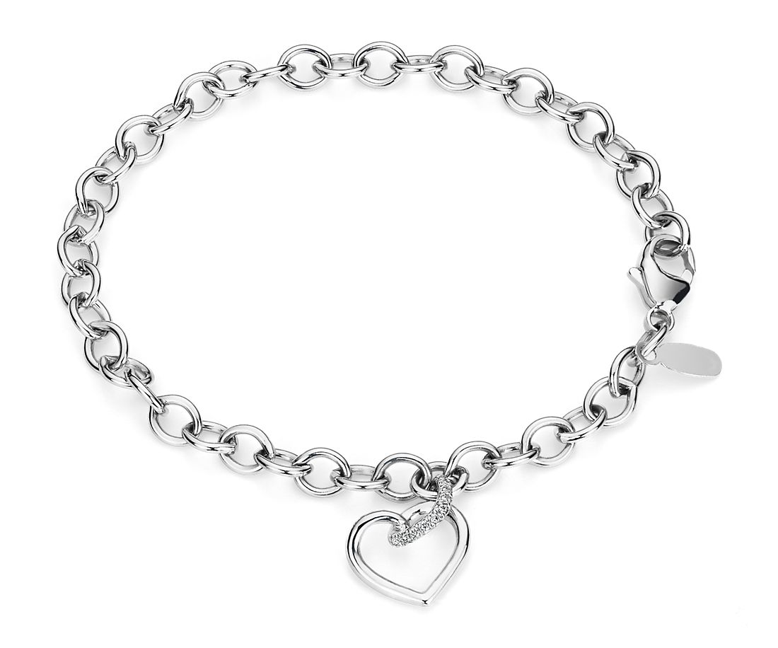Twist Heart Bracelet