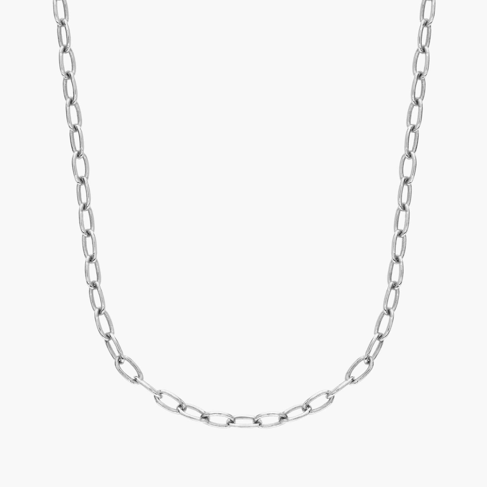24" Cable Chain in Sterling Silver (1.35mm)