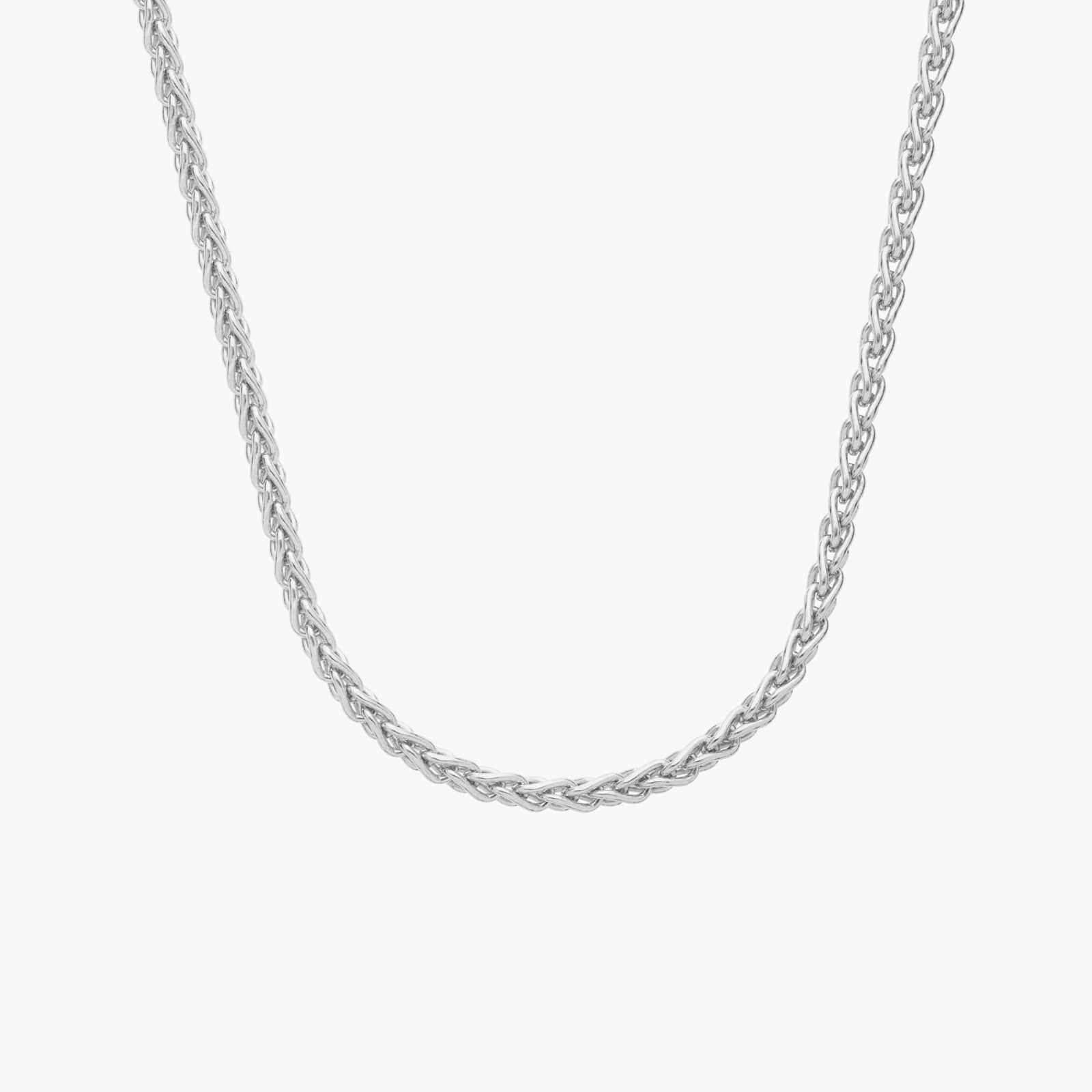 18" Woven Necklace in 14k Yellow Gold (7.9 mm)