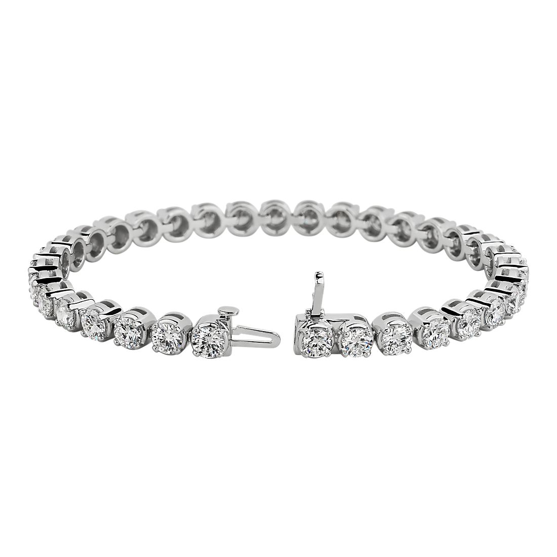 Lab Grown Diamond Tennis Bracelet in 14k White Gold (10 ct. tw.)