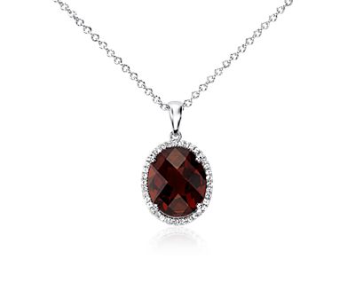 Garnet necklace