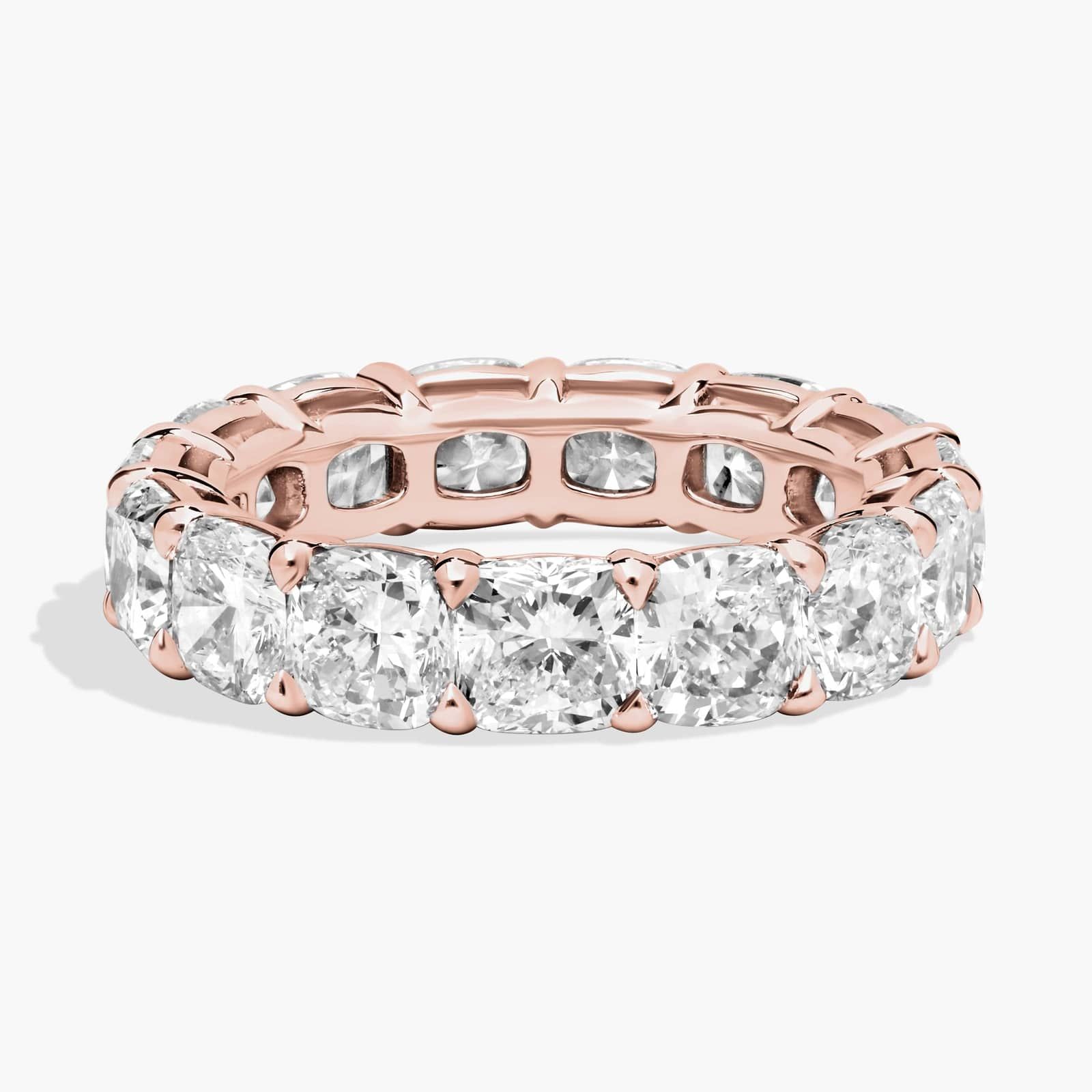 Cushion Cut Lab Grown Diamond Eternity Ring