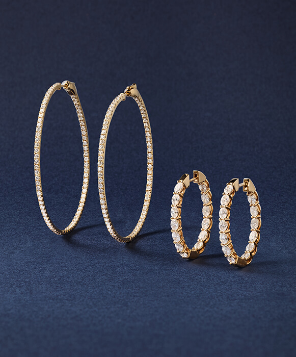 Diamond Hoops