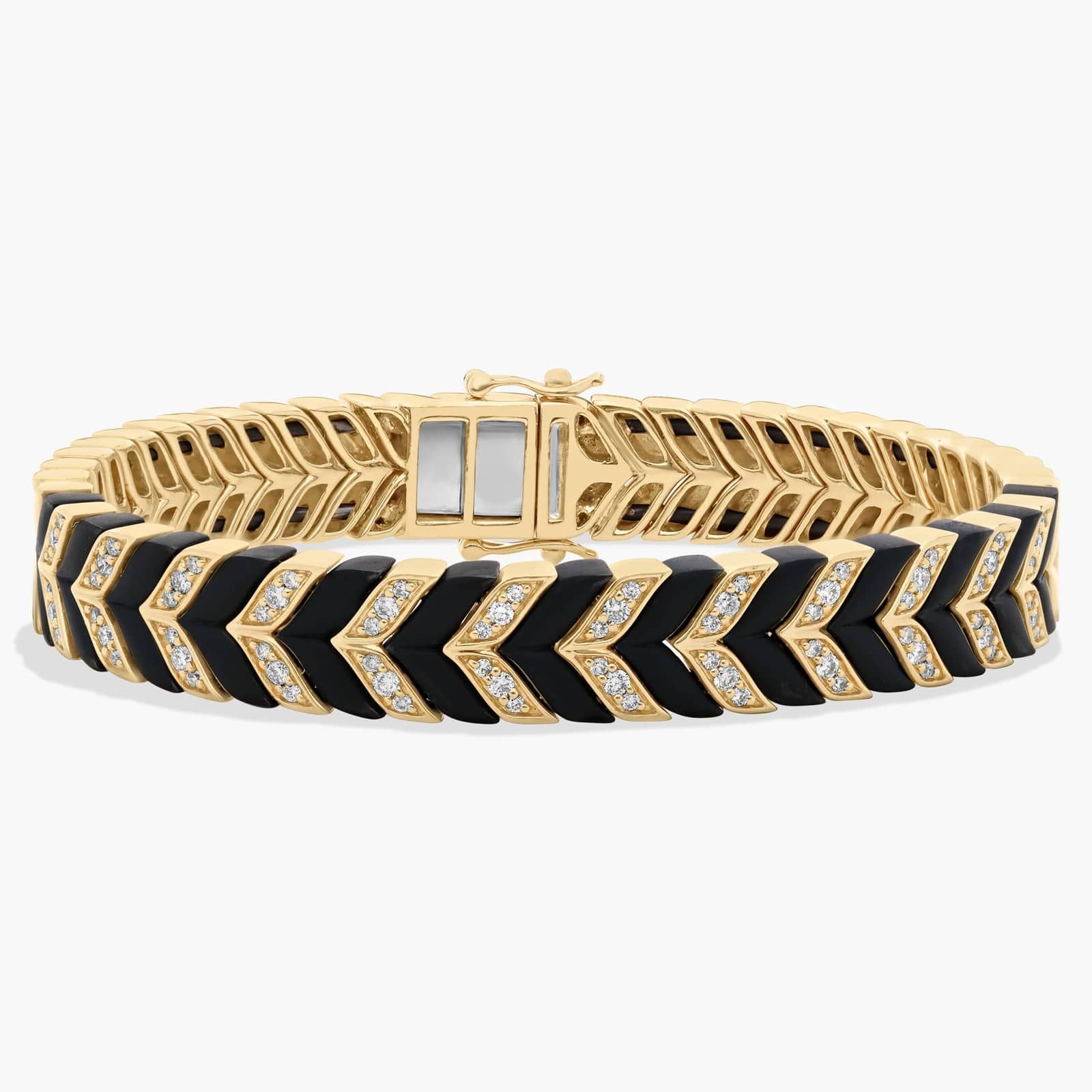 Lab Grown Diamond Arrow Fashion Flex Bangle