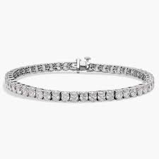 Oval Diamond Tennis Bracelet in 14k White Gold (10 ct. tw.)