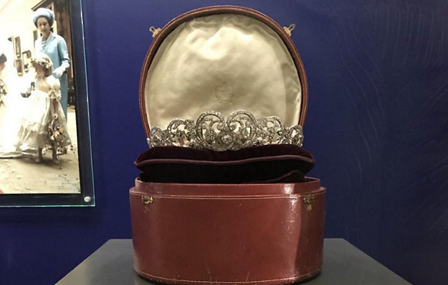 The Spencer Tiara on Display