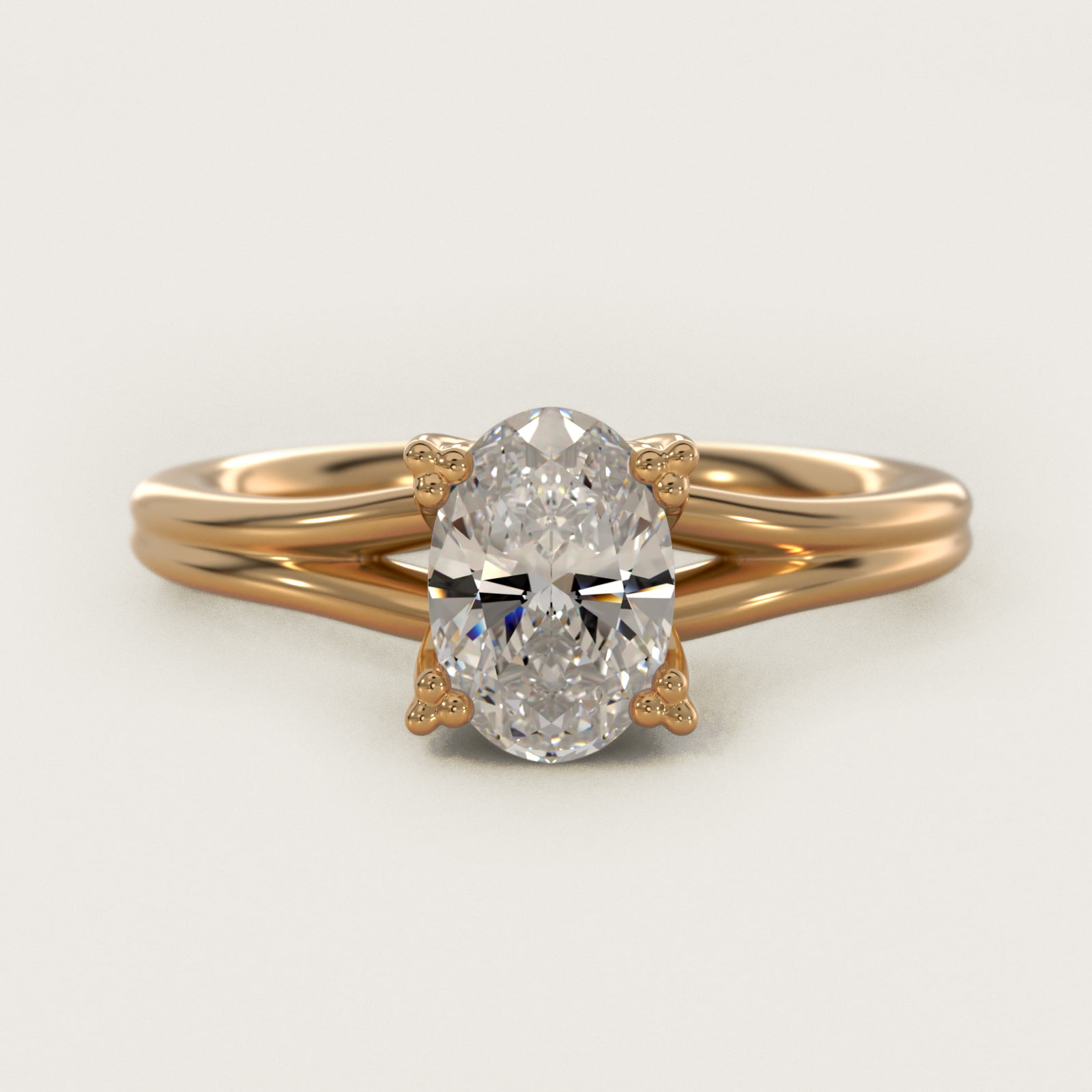 Woven Solitaire Engagement Ring In 14K Yellow Gold By James Allen