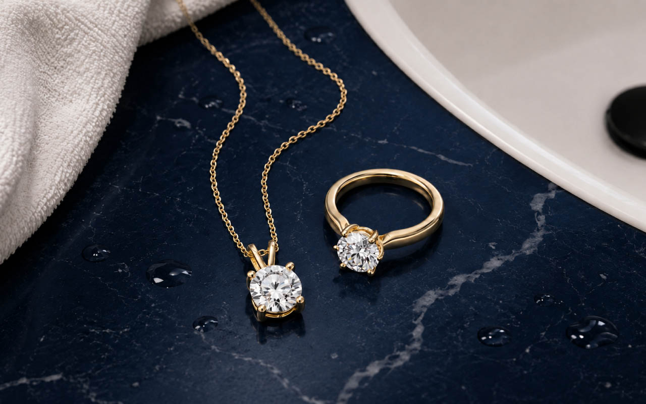 Can You Shower with Gold Jewelry? It Depends.