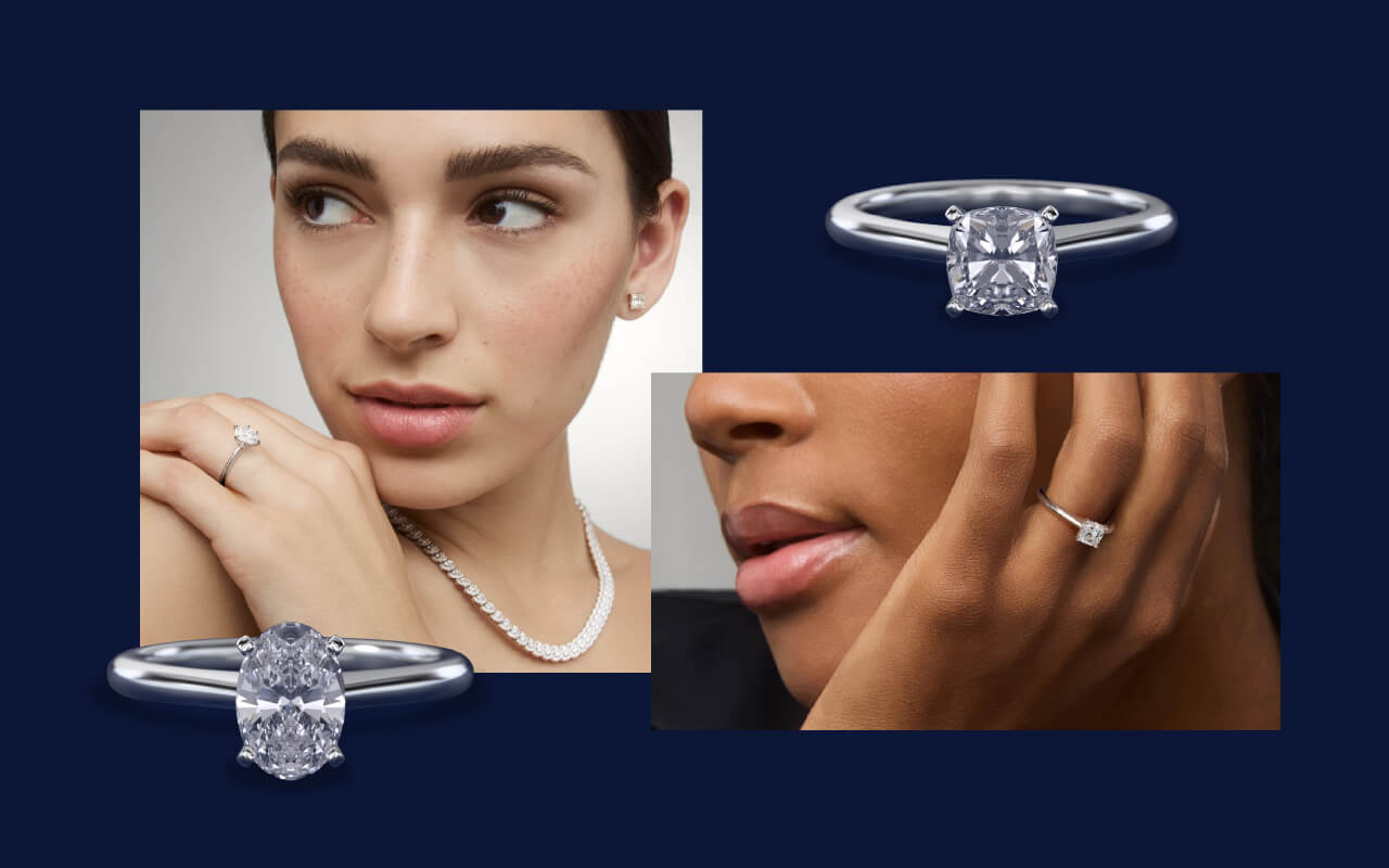 Elongated Cushion vs. Oval: A Complete Diamond Shape Comparison