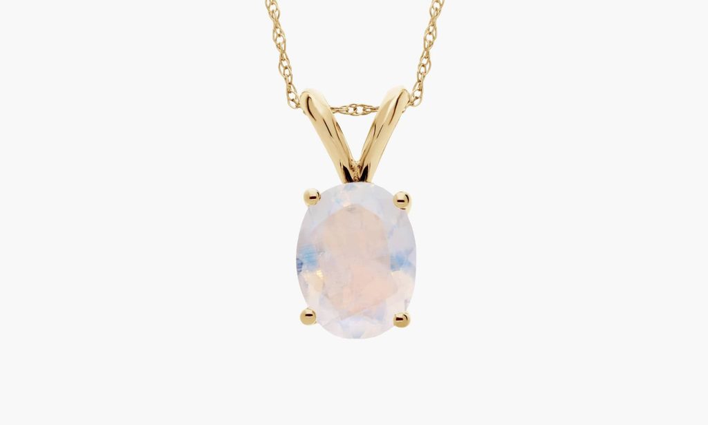 Moonstone pendant.