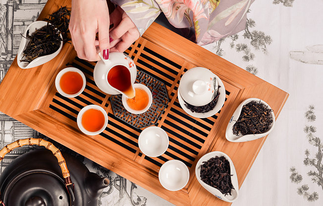 A traditional chinese tea ceremony